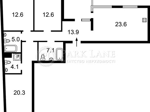 квартира за адресою Осокорська вул., 2а