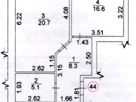 квартира за адресою Броварська вул., 23