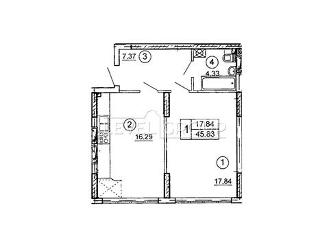 квартира по адресу Михаила Максимовича ул. (Трутенко Онуфрия), 32-А