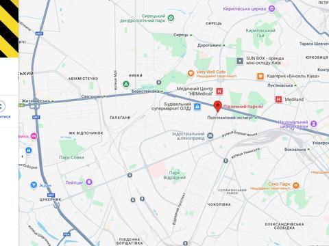 паркомісце за адресою Вадима Гетьмана вул., 1