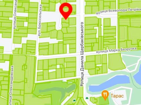 участок по адресу Всеволода Петріва пер. (Щербакова), 8