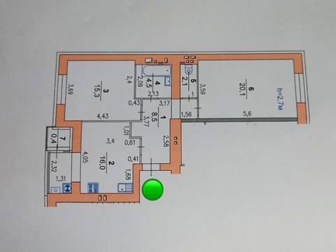 квартира по адресу Панаса Мирного ул., 24