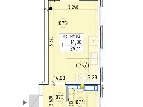 квартира по адресу Михаила Максимовича ул. (Трутенко Онуфрия), 26