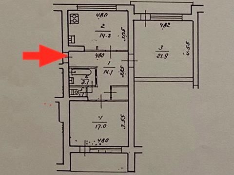 квартира по адресу Михаила Грушевского ул., 34-А