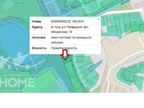 участок по адресу Киев, Менделєєва ул., 18