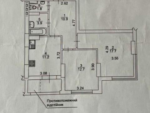 квартира по адресу Большая Китаевская ул., 59