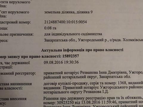 участок по адресу 