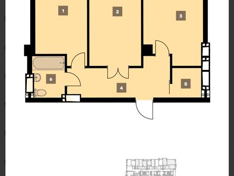 квартира по адресу Сокольницкая ул., 28