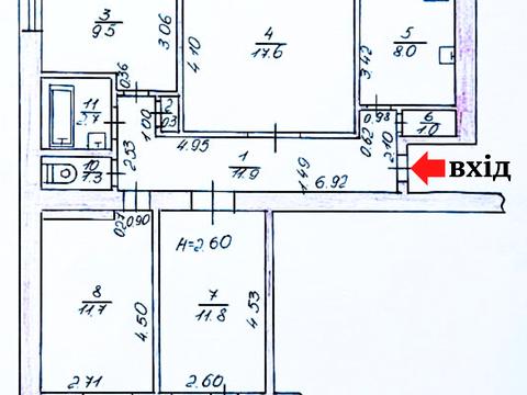 квартира по адресу 6-й мікрорайон, 2