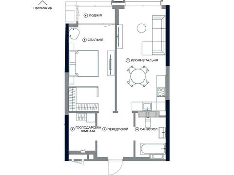 квартира по адресу Антоновича, 138