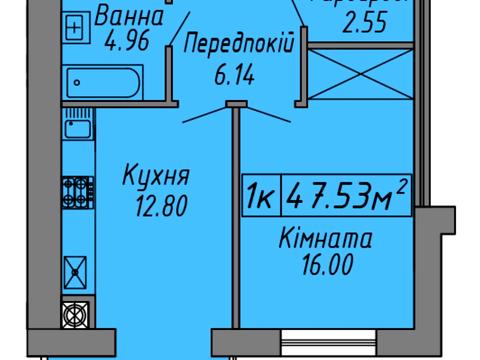 квартира по адресу Степана Бандеры ул., 60/1