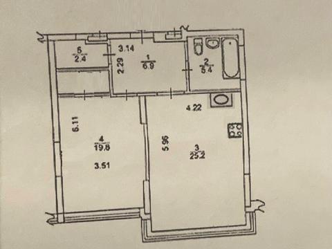 квартира за адресою Дніпровська набережна вул., 14-Б