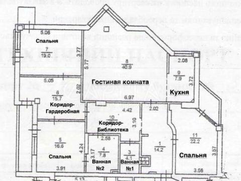 квартира за адресою Київ, Бульварно-Кудрявська вул. (Воровського), 36