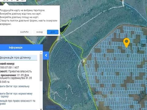 участок по адресу с. Хребтиев, 