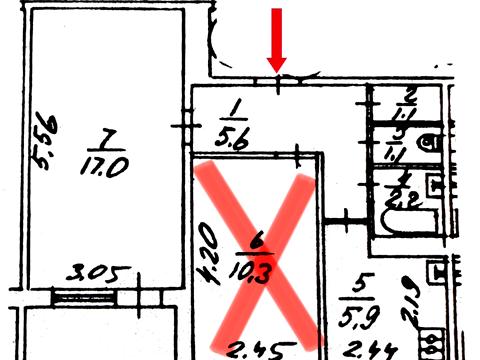 квартира по адресу Андрея Малышко ул., 3