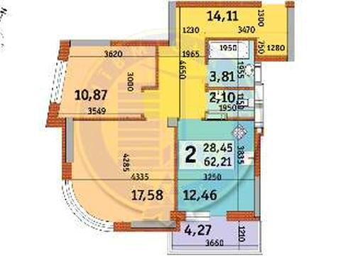 квартира по адресу Клеманская ул., 7