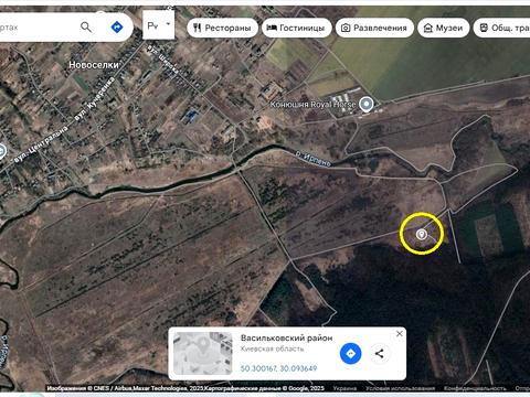ділянка за адресою с. Новосілки, 