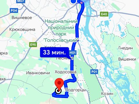 ділянка за адресою Озерна