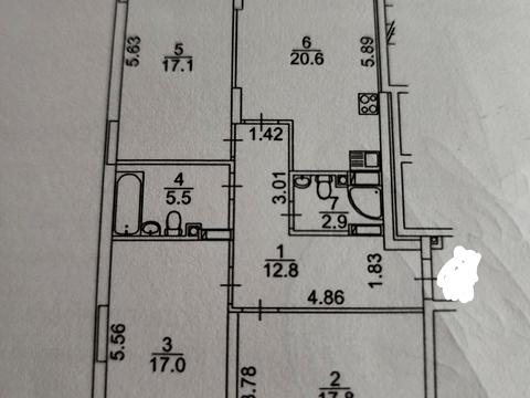 квартира по адресу Воздухофлотский просп. (Повітрофлотський), 56