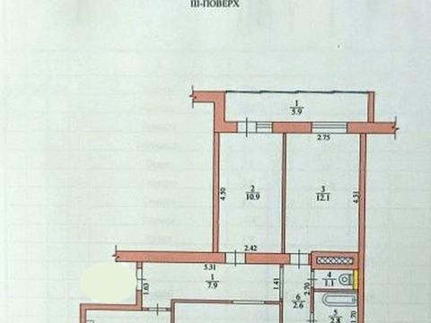 квартира по адресу Дарницкая ул., 4