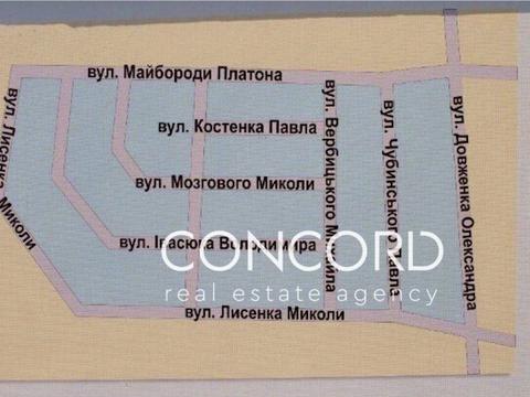 ділянка за адресою с. Петропавлівська борщагівка, Павла Чубинського вул., 20