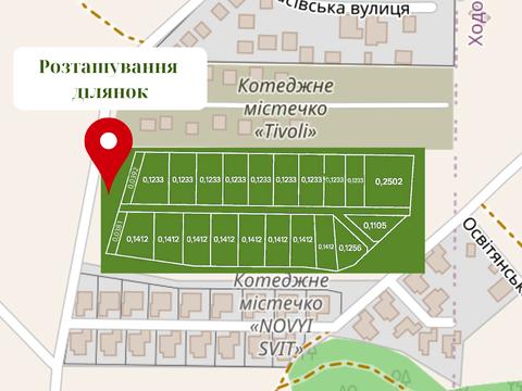 ділянка за адресою Грушева вул.