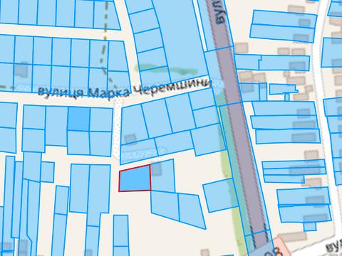 участок по адресу Марка Черемшини ул.