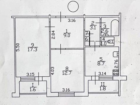 квартира по адресу Красносельского ул., 79