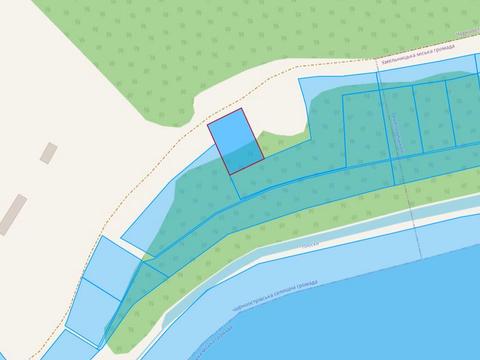 участок по адресу Затишна