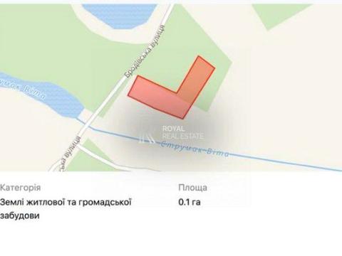 ділянка за адресою Бродівська вул.