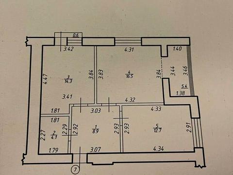 квартира за адресою Гетьмана Мазепи вул., 164, к1