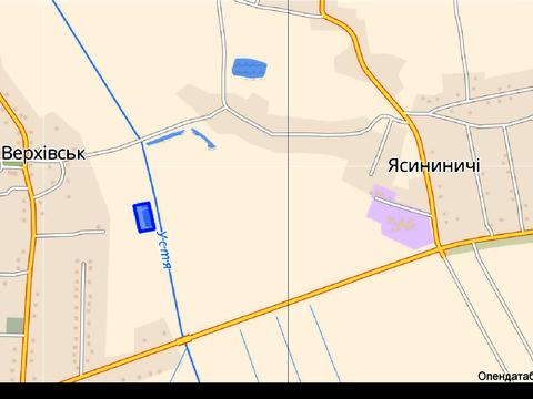 участок по адресу с. Верховск, 