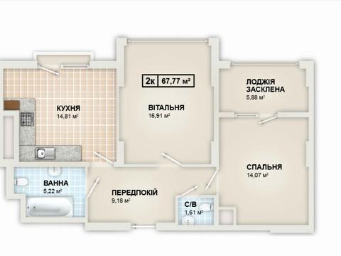 квартира за адресою Гетьмана Мазепи, 148
