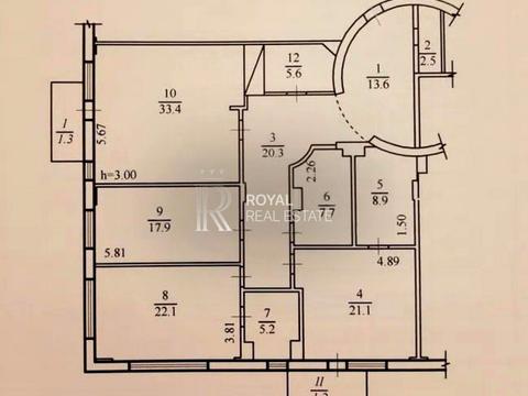 квартира за адресою Бульварно-Кудрявська вул. (Воровського), 21