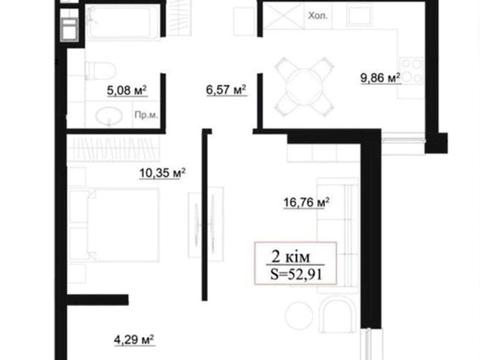 квартира по адресу Панаса Мирного ул., 4а