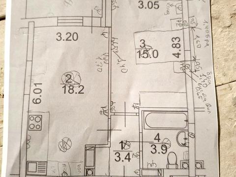 квартира по адресу Воздухофлотский просп. (Повітрофлотський), 56-Б