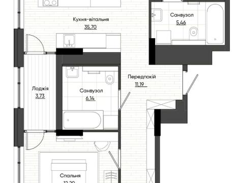 квартира по адресу Берковецкая ул., 4-Д