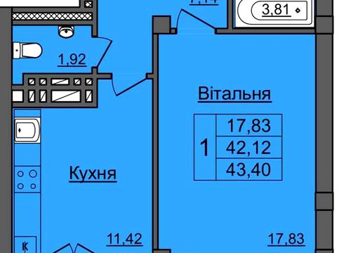 квартира за адресою Богдана Хмельницького вул., 73а