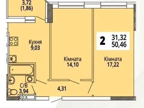 квартира по адресу Озёрная ул., 6/1А