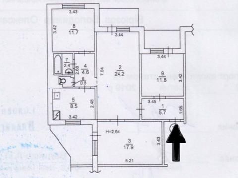 квартира за адресою Володимира Висоцького бульв., 11