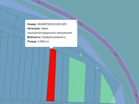 ділянка за адресою 