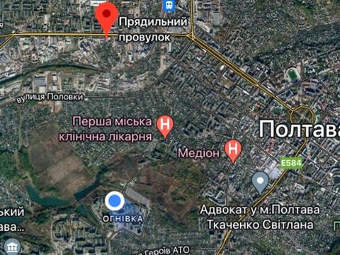 ділянка за адресою Маршала Бірюзова, 1