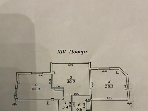 квартира за адресою Аркадійське плато вул. (Гагаринське плато), 6а
