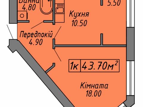 квартира по адресу Степана Бандеры ул., 60