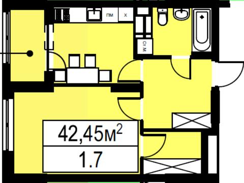 квартира за адресою Якова Гніздовського вул. (Магнітогорська), 5