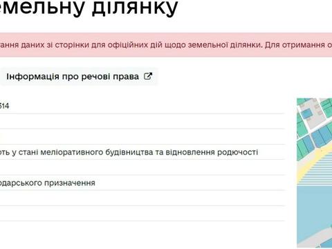 ділянка за адресою 