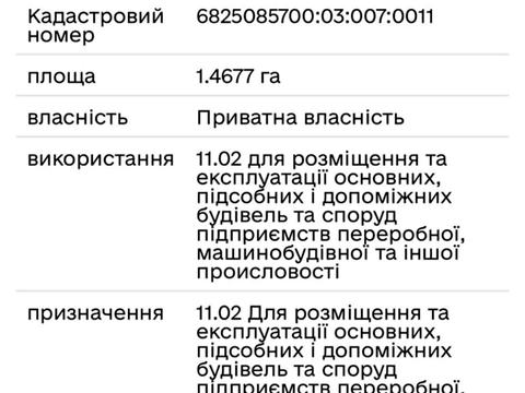 ділянка за адресою Старокостянтинівське шосе, 100