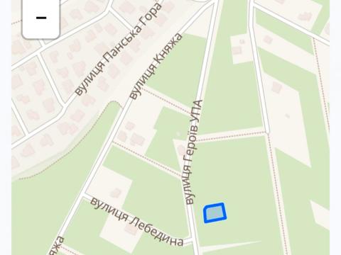 участок по адресу Героїв Упа