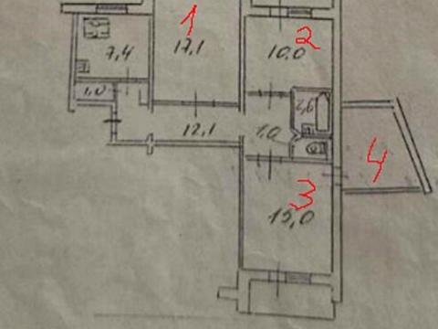 квартира по адресу Бережанская ул., 12
