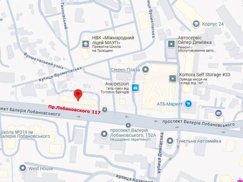 комерційна за адресою Голосіївський просп. (40-річчя Жовтня), 117